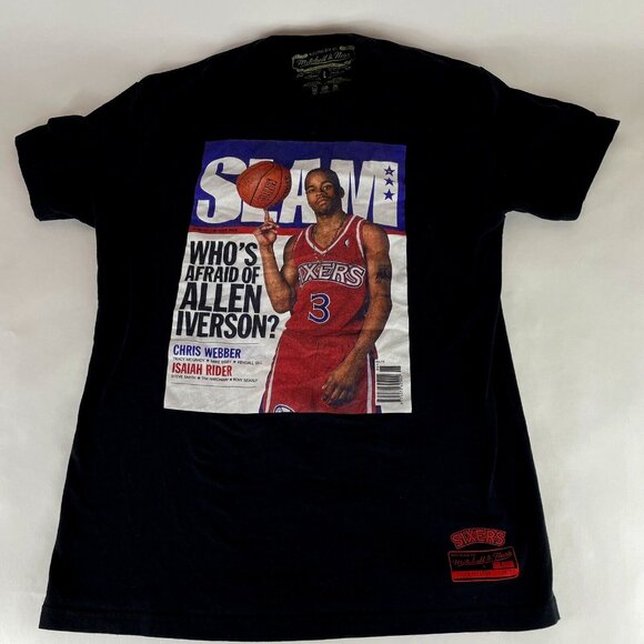 Mitchell & Ness Other - Mitchell and Ness Allen Iverson Slam Shirt